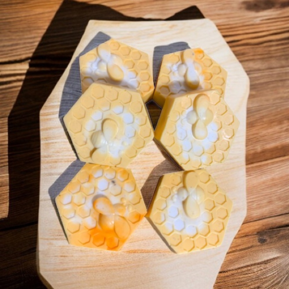 Hand Crafted Oatmeal Honey & Milk Soap Bar